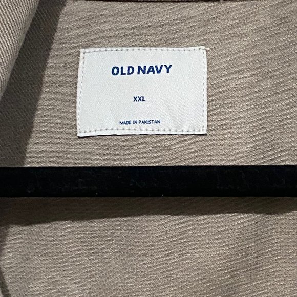 OLD NAVY CROPPED BROWN JEAN JACKET FOR WOMEN - Picture 3 of 4